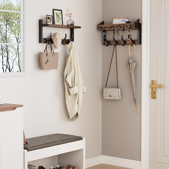 Evermagin 35" Coat Rack Wall Mount - Image 3