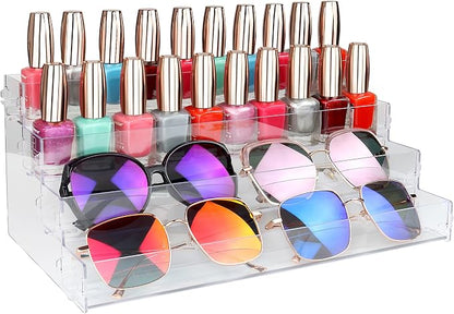 Sunglass Organizer Easy Snap-on Assembly, Acrylic Sticker Display Stand by Yes%21Fresh