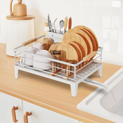JYPS Dish Drying Rack for Kitchen Counter Decor - Image 8