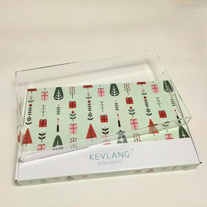 Clear Sturdy Acrylic Serving Tray - Image 7