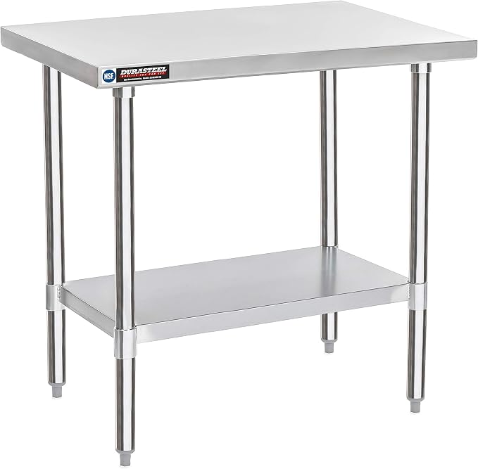 DuraSteel 24x36 Stainless Steel Work Table by DuraSteel