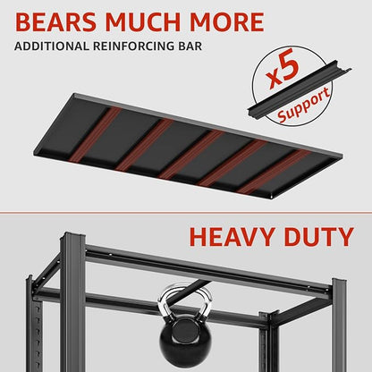 6-Tier 55" W x 24" D x 84" H Garage Shelving 6000LBS Storage Shelves Heavy Duty - Image 6