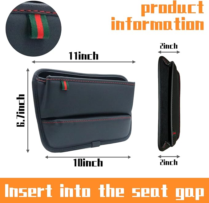Car Gap Filler Organizer, Car Organizer Gap Storage Box - Image 7