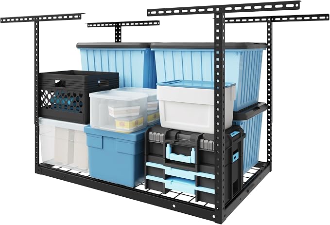 FLEXIMOUNTS 2x3 Overhead Garage Storage Rack, Adjustable Organization System by FLEXIMOUNTS