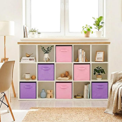ShellKingdom Storage Bins, Foldable Fabric Storage Cubes And Cloth Storage - Image 5