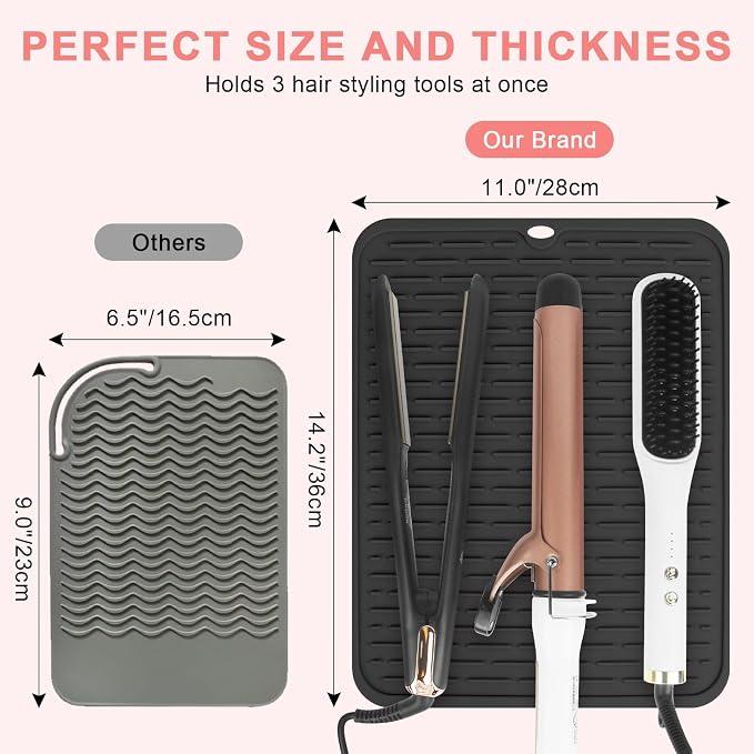AMIJEAL Oversize Silicone Heat Resistant Mat - Image 5