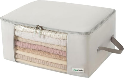 Clothing Storage Bags Clothes Organizer folding fabric bags by ChaosCleared