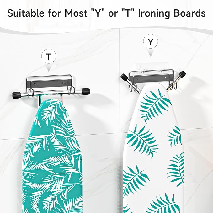 Ironing Board Hanger Wall Mount, Ironing Board Holder - Image 3