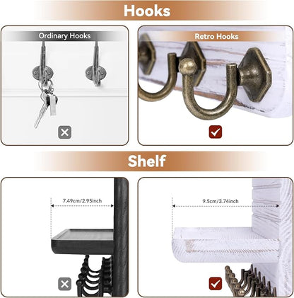 Key Holder for Wall, Mail Organizer Wall Mount - Image 5