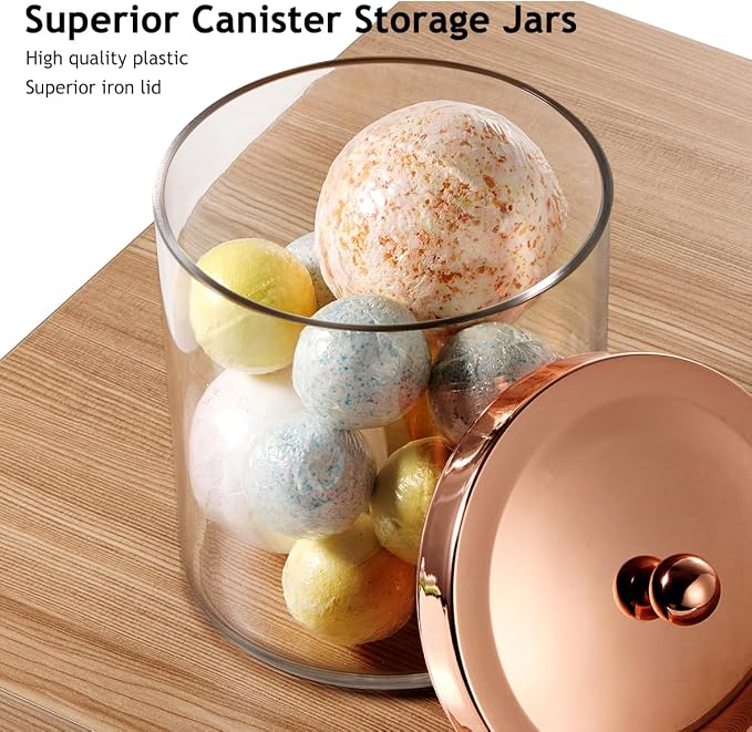 SheeChung 3 Pack 50 Oz Large Apothecary Jar - Image 2