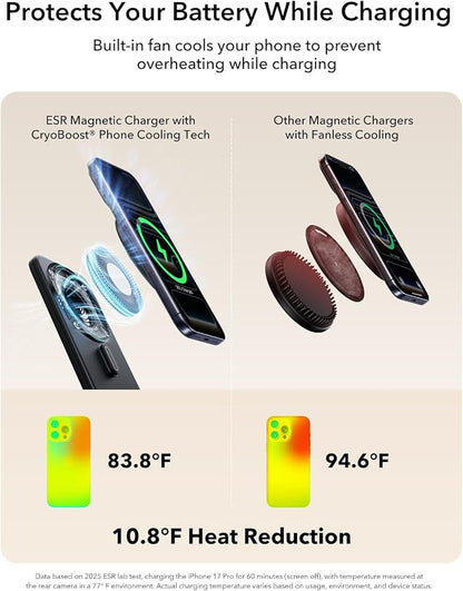 ESR 3 in 1 Charging Station for Apple, Qi2.2 25W MagSafe Charger - Image 5