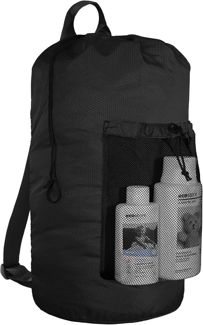 Laundry Bag Backpack, Large Travel Laundry Bags by Unknown