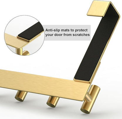 PMMASTO Over The Door Hooks, Fits 1-3/4" Thick Door No Drill Hooks - Image 7