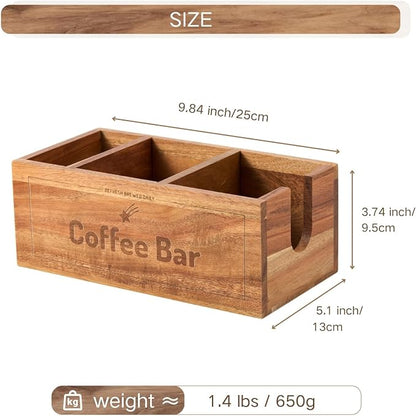 Coffee Station Organizer for Countertop - Image 3
