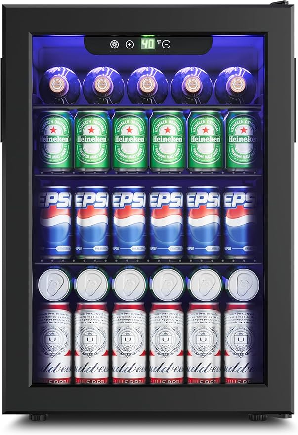 Wine Cooler Refrigerator by Feelfunn