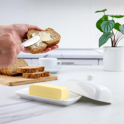 Zulay Kitchen Butter Dish With Lid - Image 4