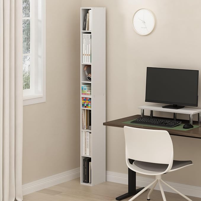 Furinno Fulda Book Shelf, 8-Tier Bookshelf, Bookcase - Image 2