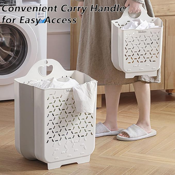 Foldable Hanging Laundry Baskets - Image 5