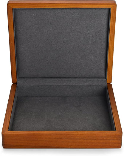 Oirlv Solid Wood Ring Jewelry Box Organizer Earrings Jewelry Drawer Organizer - Image 3