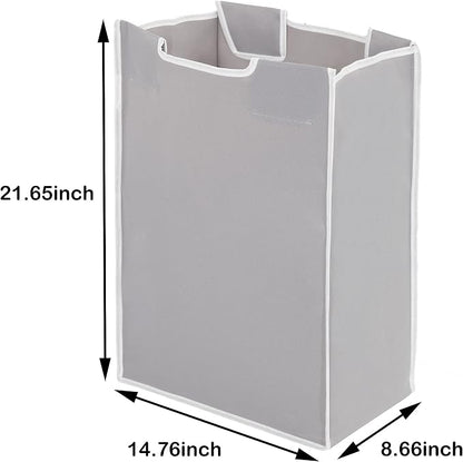 STORAGE MANIAC 4 Section Laundry Sorter and Replacement Bag 2 Pack, Rolling - Image 8