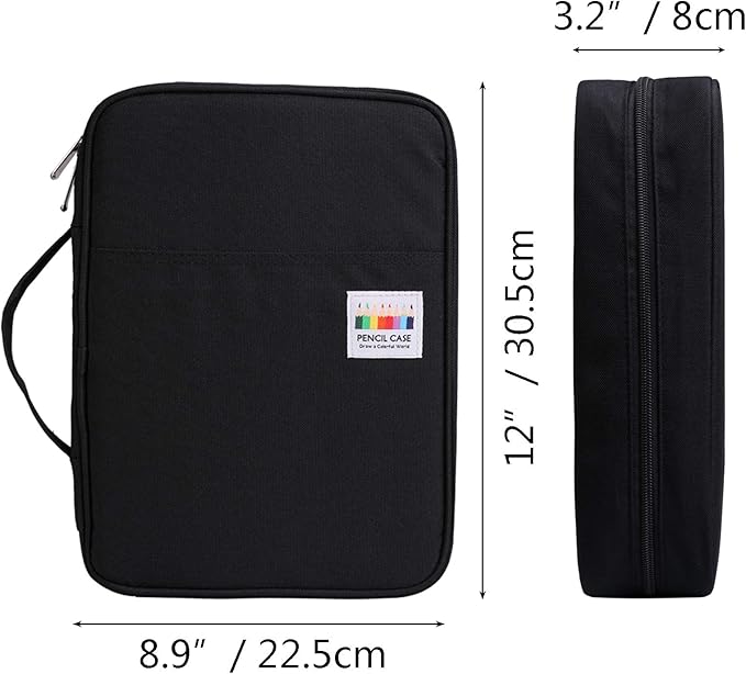 JAKAGO 220 Slots Colored Pencil Case Large Capacity Pen Holder - Image 2