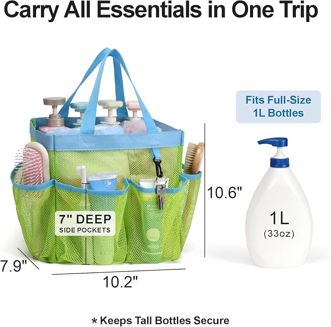 Mesh Shower Caddy Portable - Image 2