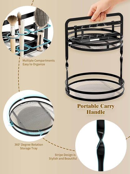 Rotating Makeup Vanity Organizer, 360 Spinning Perfume Organizer - Image 8