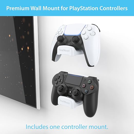 TotalMount Holder for PS5 Controller – Premium Mount Will Not Damage Your Wall - Image 2
