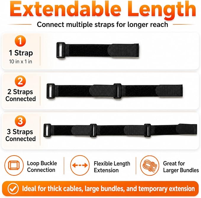Ysenchan Hook and Loop Straps - Image 5