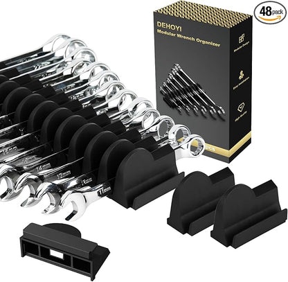 48 pcs MAGNETIC Modular Wrench Organizers by DEHOYI