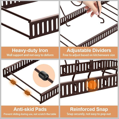 Housolution Pot and Pan Organizer Rack - Image 3
