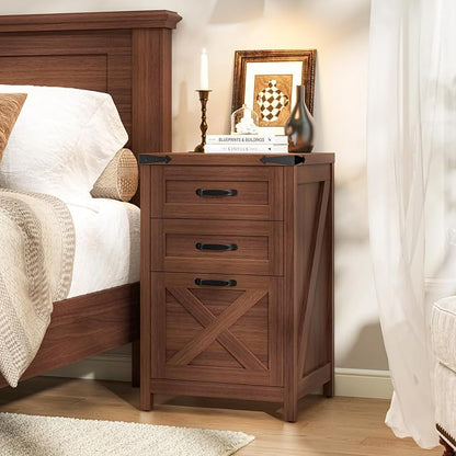 Halitaa Small Farmhouse File Cabinet - Image 8