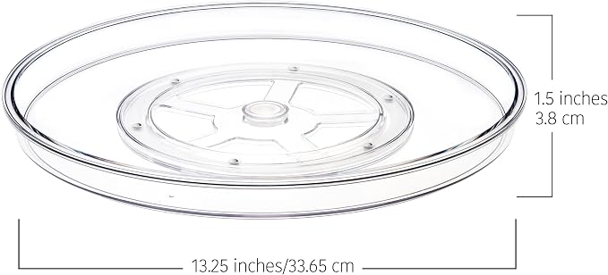primebox 14" Lazy Susan Organizer. 360 Degree Rotating Turntable - Image 3