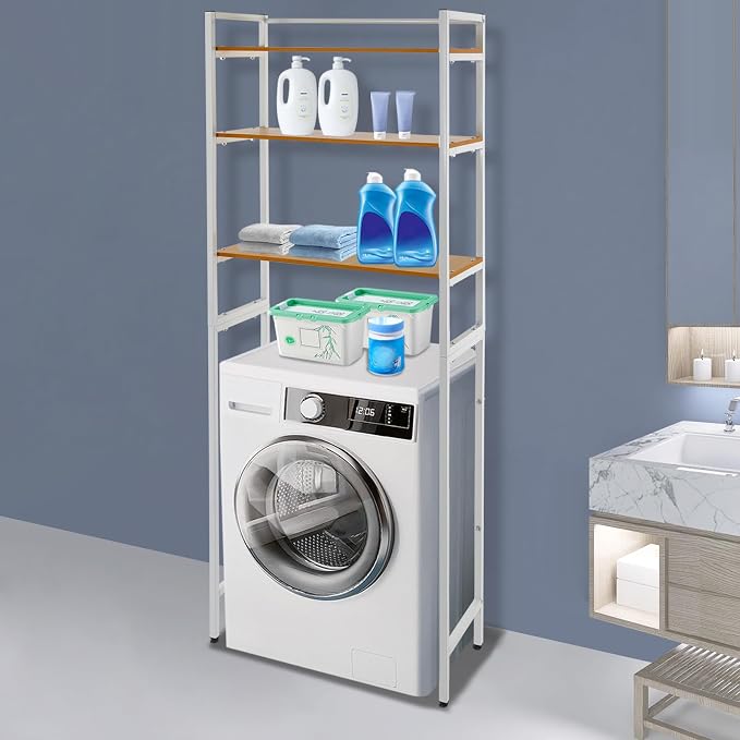Gdrasuya10 Over The Washer and Dryer Storage Shelf - Image 7