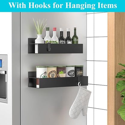 2 Pack Magnetic Spice Storage Rack Organizer - Image 2