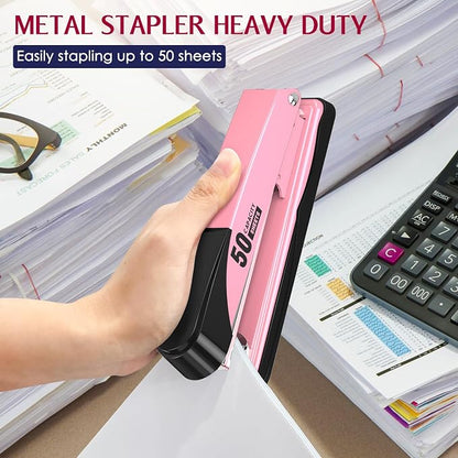 Metal Stapler Heavy Duty 50 Sheet Capacity - Image 3