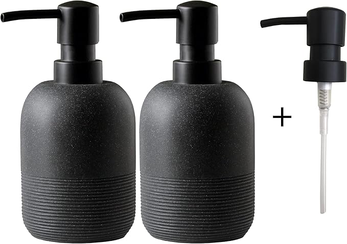 Matte Black Soap Dispenser Sets - Image 8