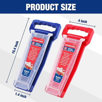WORKPRO 2-Piece Wrench Organizer, 24-Slot Plastic Holder Set - Image 2