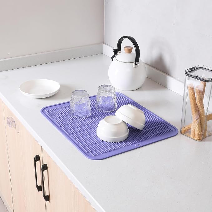 Silicone Dish Drying Mat for Multiple Usage, Easy clean, Eco-friendly, - Image 5