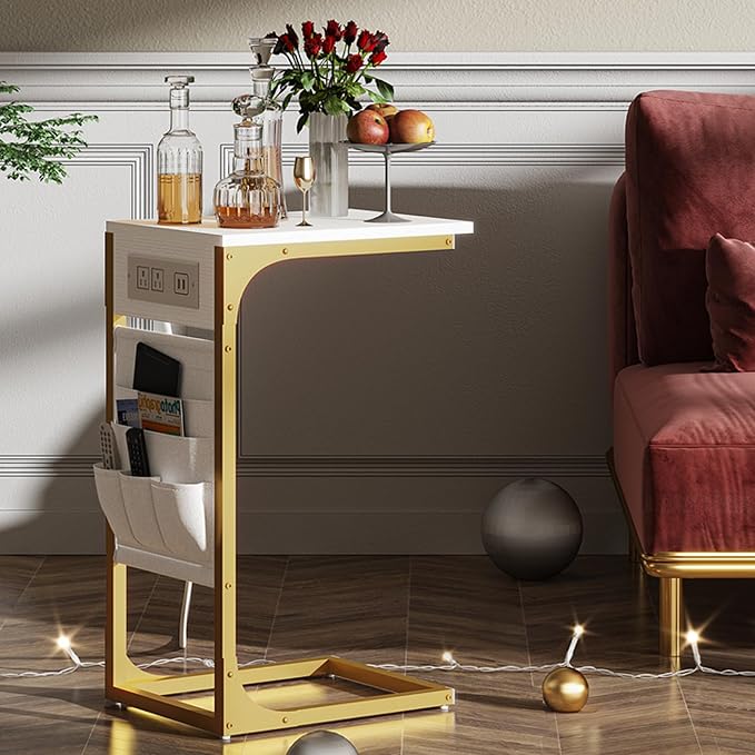TUTOTAK C Shaped End Table - Image 2