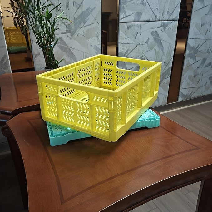 20L Folding Crate, Collapsible Storage Crates - Image 3