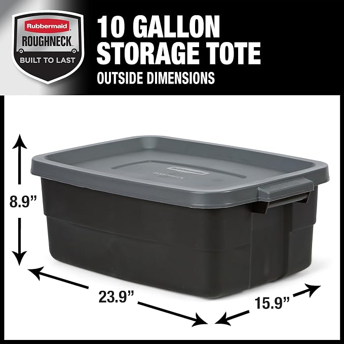 Rubbermaid 6-Pack Totes for Storage - Image 3