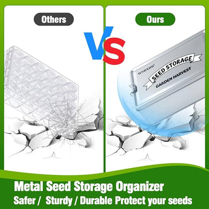 2 Pack Seed Storage Organizer Box - Image 3