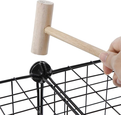 ZENY Cube Storage 12-Cube Metal Wire Storage Shelves Cube Closet Organizer - Image 9