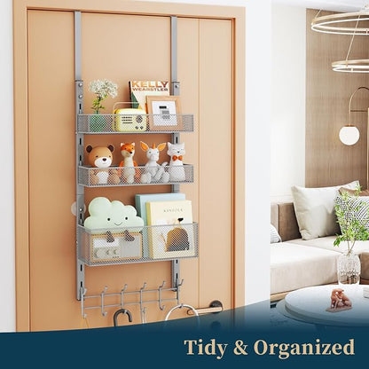 Consumest Over The Door Hooks Organizer - Image 5