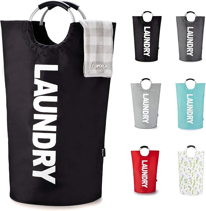 Caroeas 125L Laundry Basket, Large Laundry Hamper, Laundry Bag by Caroeas