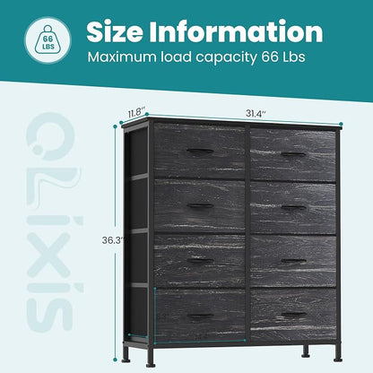 OLIXIS 8 Drawer Storage Dresser - Image 4