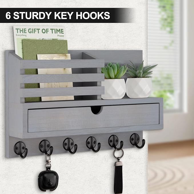 Key Holder Wall Mount, Mail Holder - Image 8