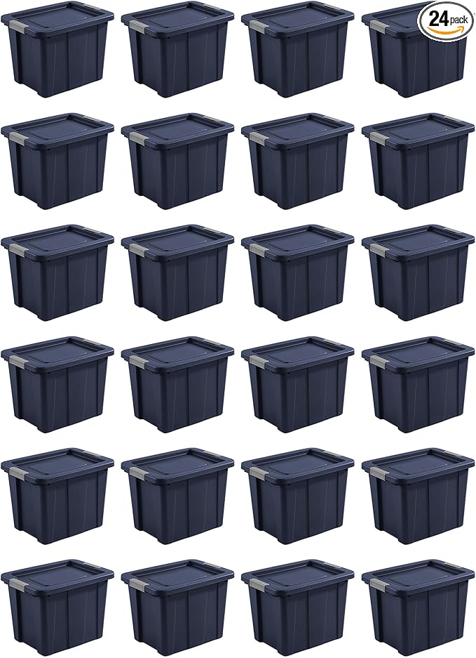 Sterilite 24-Pack Storage Bins by Sterilite