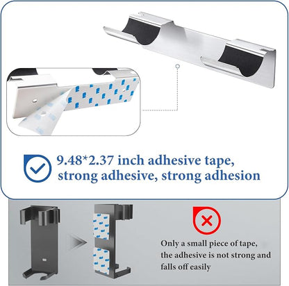 2 PCS Wall Mount Curling Iron Holder and Hair Tool Organizer - Image 4